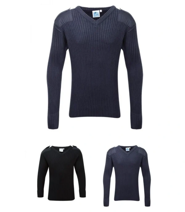 Fort 120V V-Neck Combat Jumper